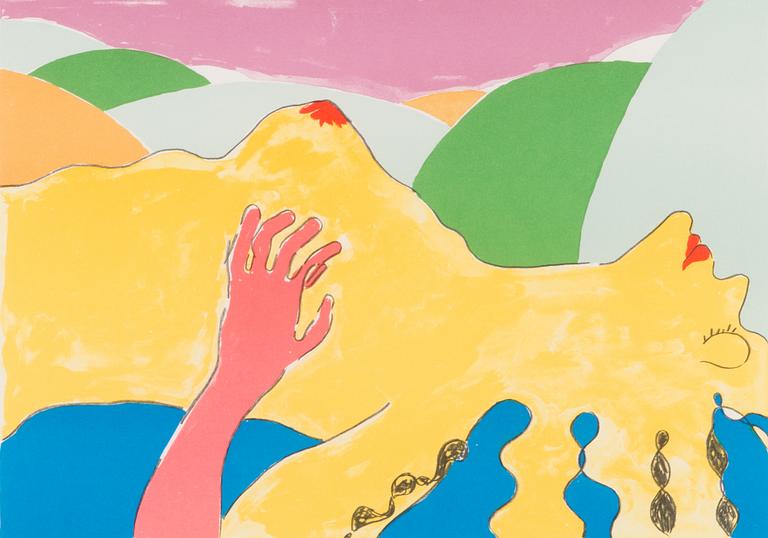 Pauli Vuorisalo, lithograph, signed and dated -08, numbered 123/250.