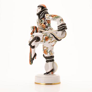 Constantin Holzer-Defanti, Figurin, "Lustiger March/Lena Amsel", Rosenthal.