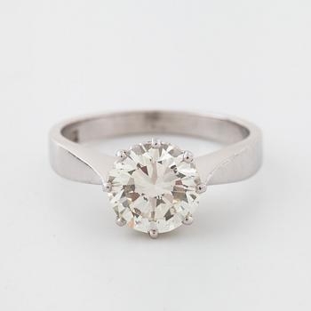 An old cut diamond ring by  Ceson, Göteborg, 1974.