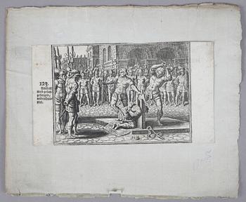 GRAVYRER, ca 80 st, Matthäus Merian, die Historische Chronik "Theatrum Europaeum", 1618.