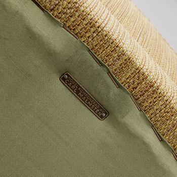 FÅTÖLJER, ett par, "Samsas", Carl Malmsten, AB OH Sjögren stoppmöbler Tranås, 1900-talets andra hälft.