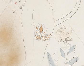 Salvador Dalí, "Nu à la jarretière" sarjasta "Hippies".