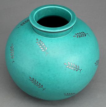 VAS, stengods, "Argenta", Wilhelm Kåge, Gustavsberg, 1900-talets mitt.