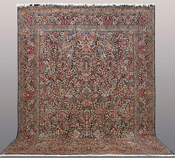 A CARPET, Kirman, ca 405 x 308 cm.