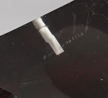 BORDSLAMPOR, 3 st, Carl Fagerlund, Orrefors, 1900-talets andra hälft.