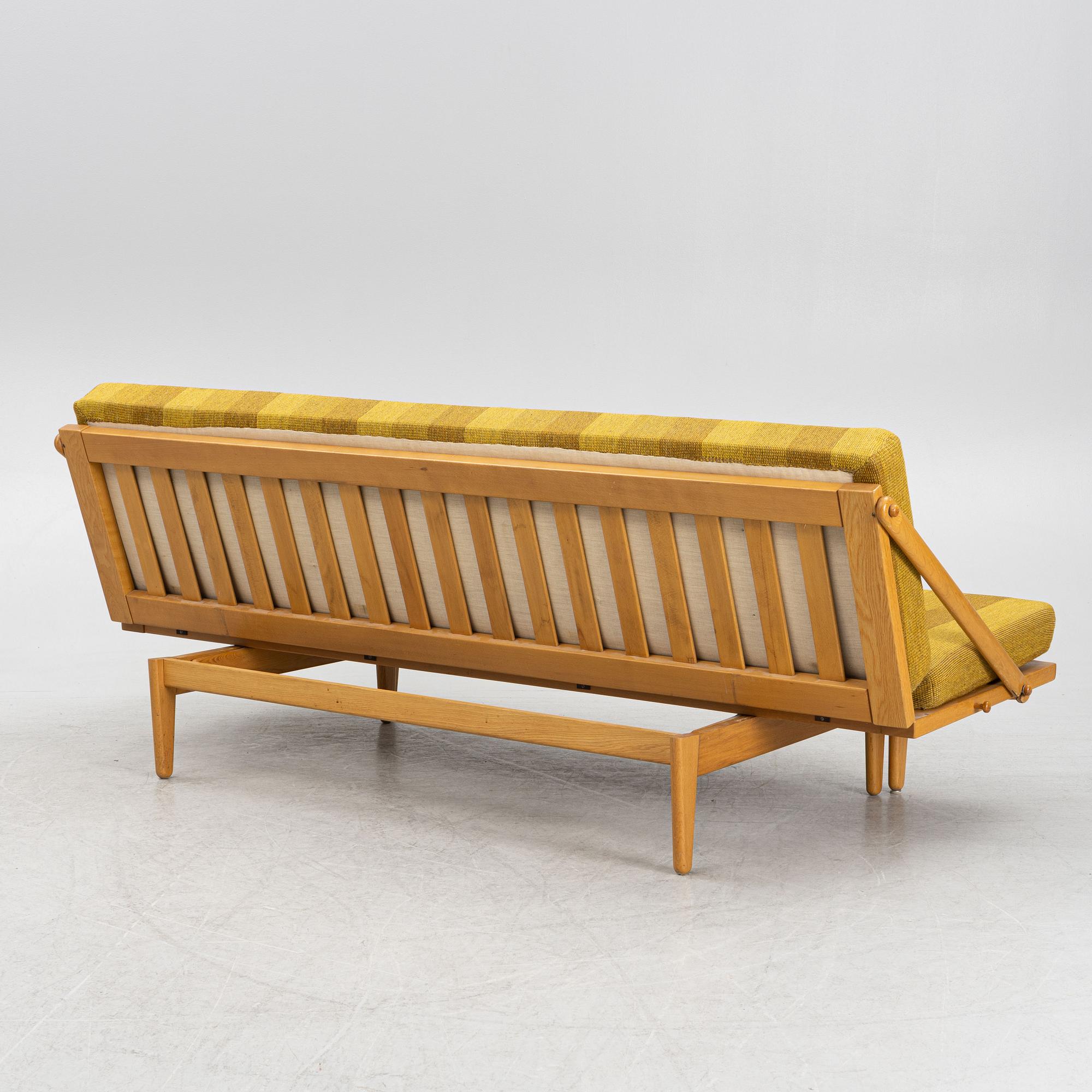 Poul W. Volther, daybed "Diva/981", Gemla Fabriker AB, Sweden, 1950s.