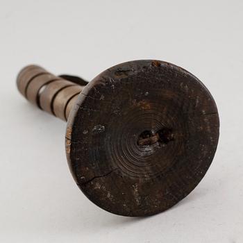 LJUSSTAKE, smide, 1700-tal.