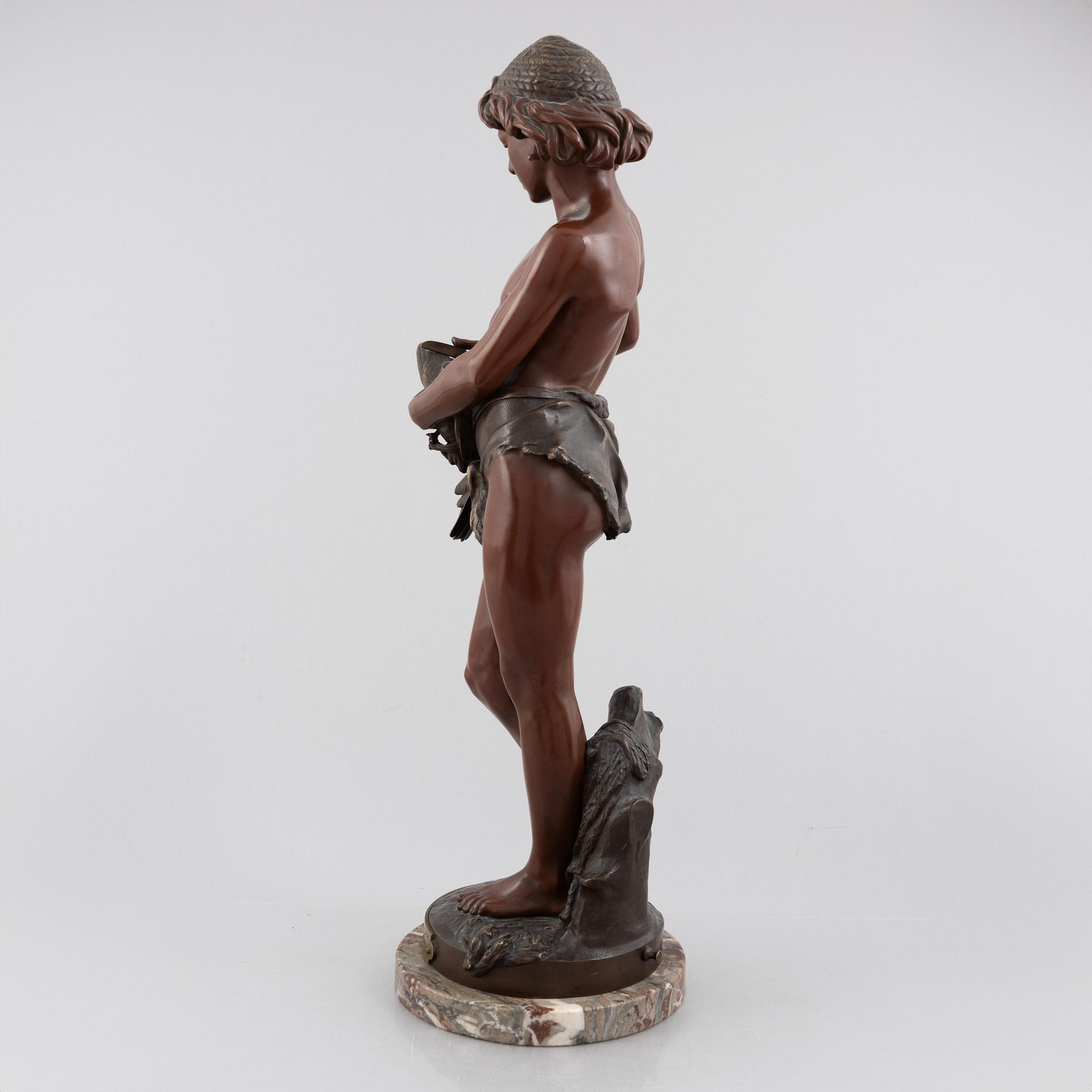 Jean Louis Grégoire, "L'oiseleur".