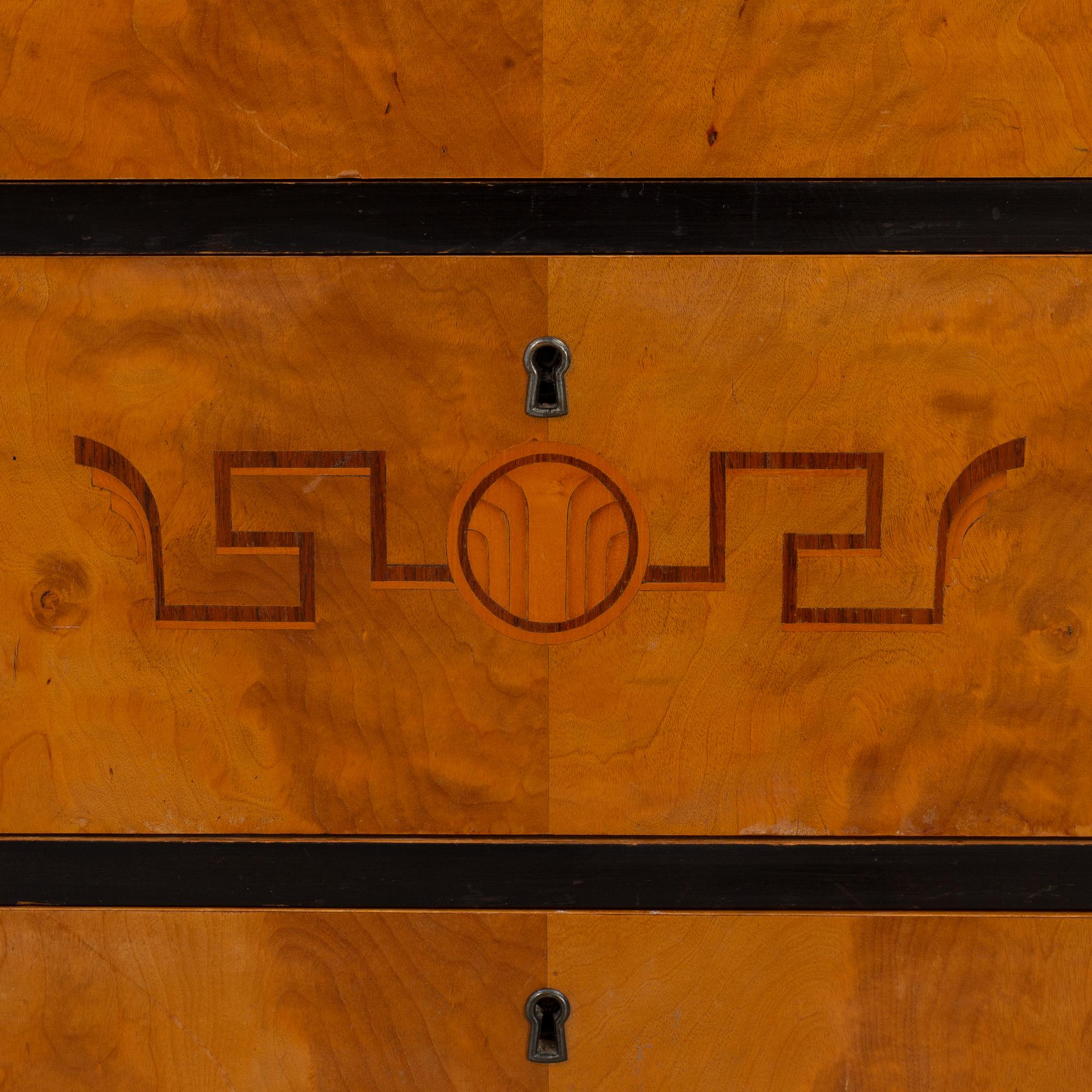 Byrå, funkis, 1930-tal.