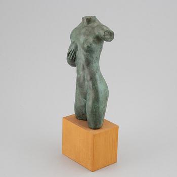 CARL MILLES, efter. Skulptur. Stämpelsignerad. Brons, höjd 35 cm (inklusive träbas).