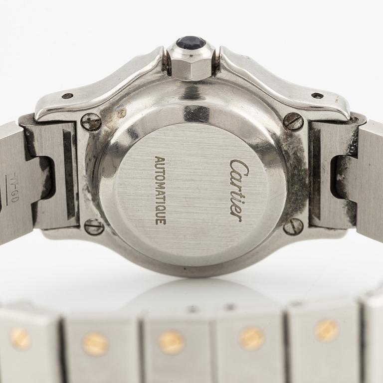 Cartier, Santos Ronde, wristwatch, 24 mm.