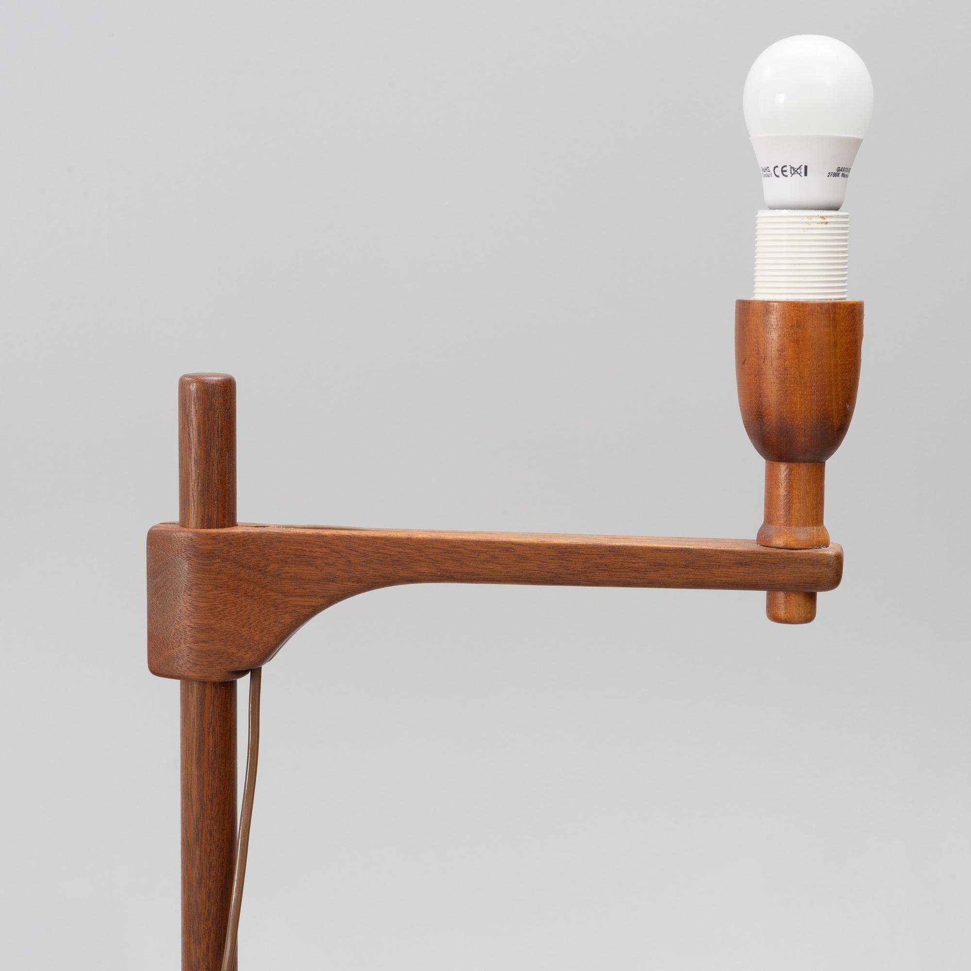 Carl Malmsten a, floor lamp, "Staken", second half of the 20th century.
