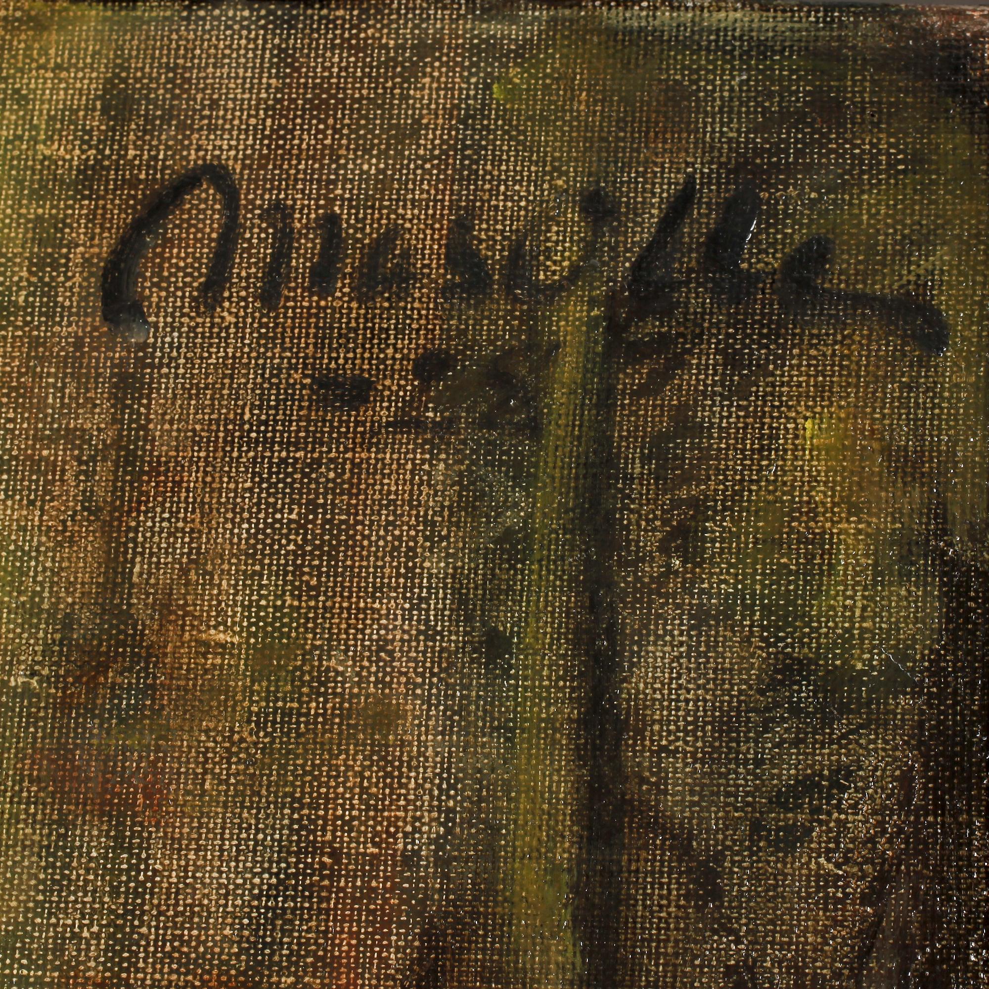 HELMER MASOLLE, olja på duk. Sign och dat -28.