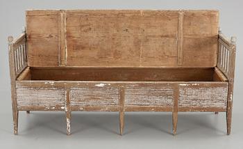 SOFFA, gustaviansk, 1700-talets slut.