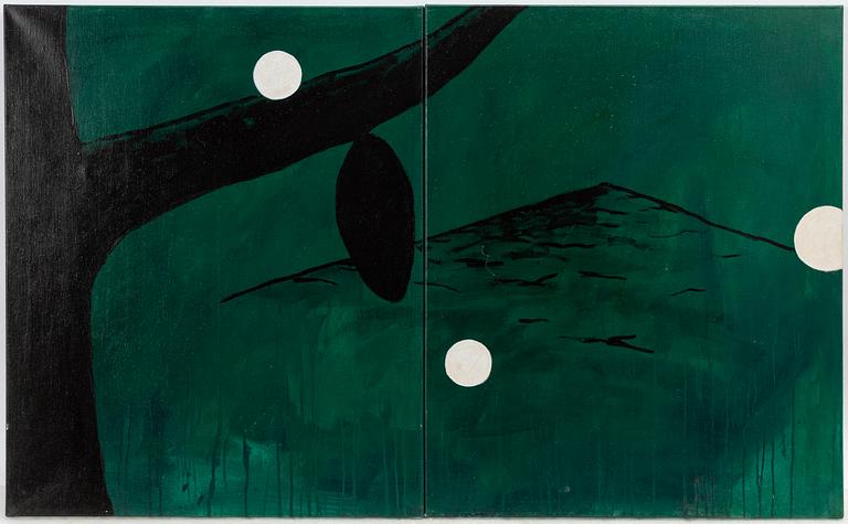 Antti Linnovaara, Untitled, diptych.