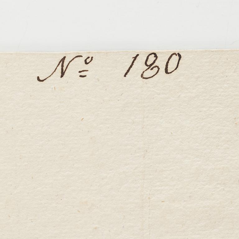 VENETIAN SCHOOL, unsigned. pencil 13.5 x 11 cm.