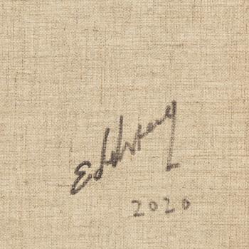 Fabian Edelstam, blandteknik på duk, signerad och daterad 2020 a tergo.