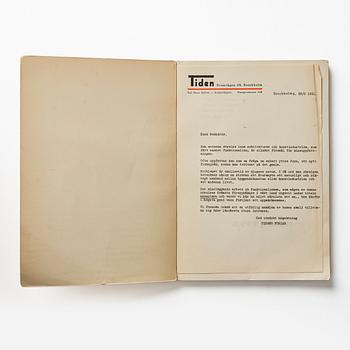 Book, "Acceptera", 1931.