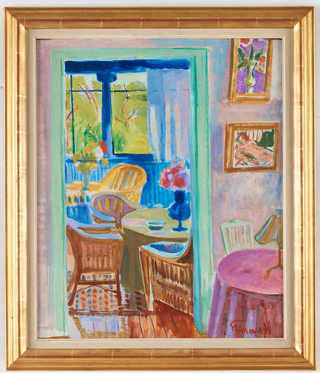 Isaac Grünewald, Interior.