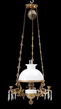 TAKFOTOGENLAMPA, omkring 1900. H 110.