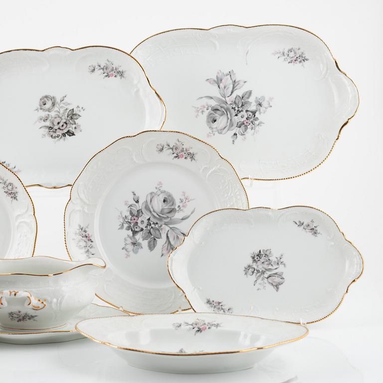 A dinnerware set, 56 pieces, "Sanssouci", Rosenthal, Germany.