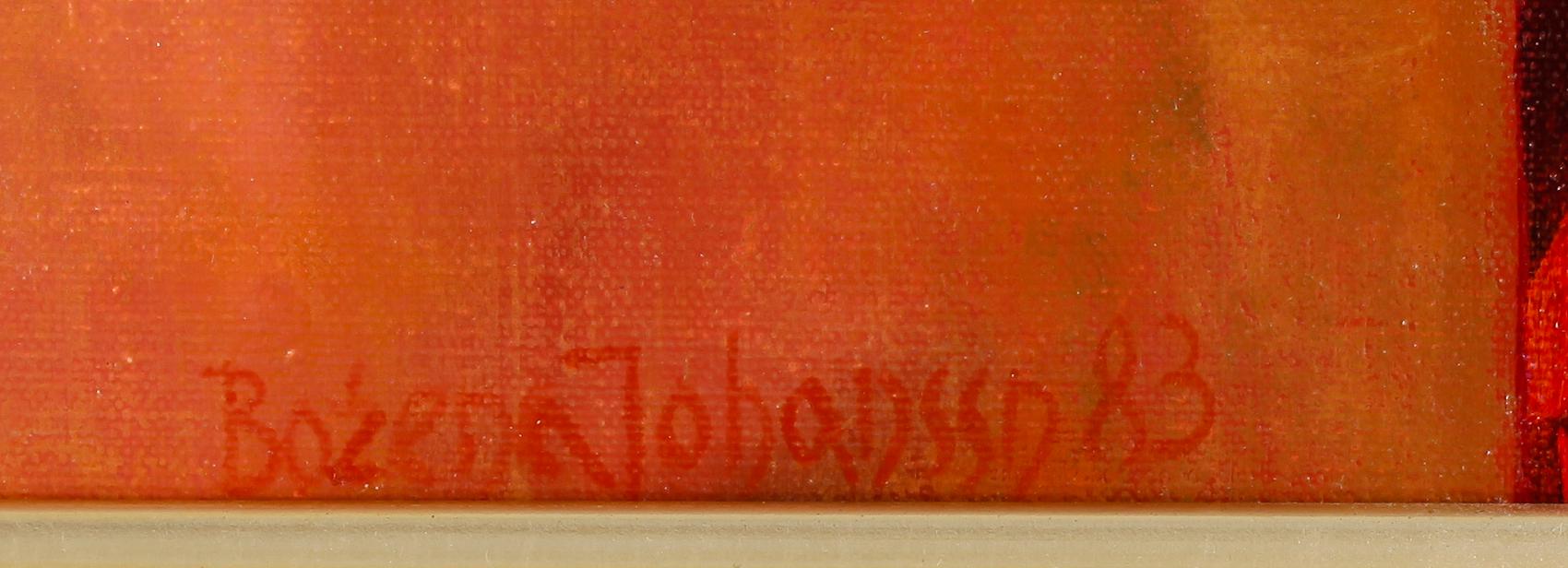 BOZENA JOHANSSON, olja på duk sign och dat 83.