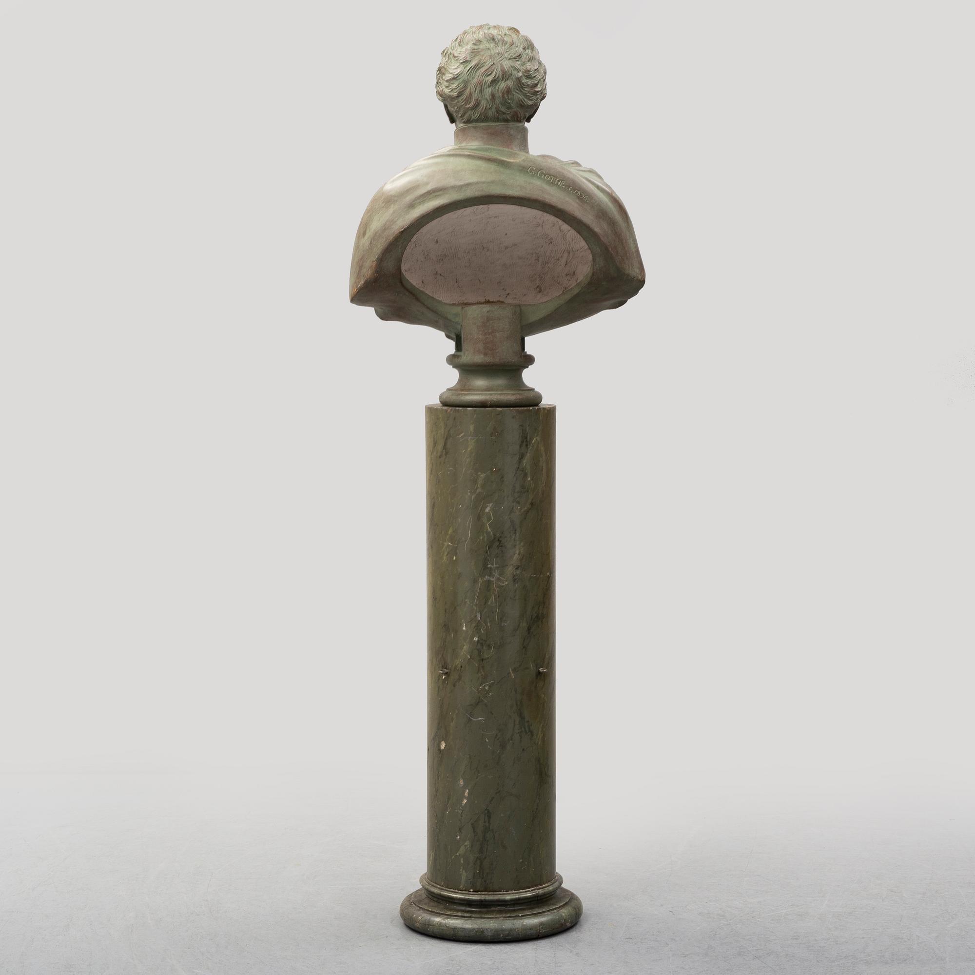 Erik Gustaf Göthe, ERIK GUSTAF GÖTHE, depicting Karl XIV Johan (King of Sweden 1818-44).