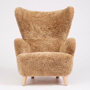 Otto Schulz, a Swedish Modern armchair, Boet 1940s.