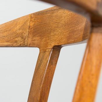 Ole Wanscher, A rosewood armchair, model J2883, cabinetmaker AJ Iversen, Denmark 1960s.