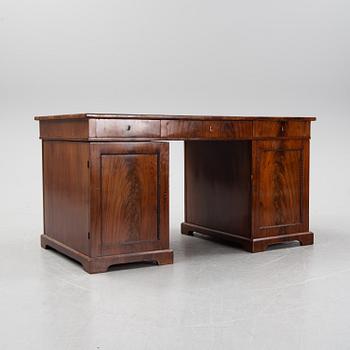 A swedish empire writing desk, first half of the 19th century.