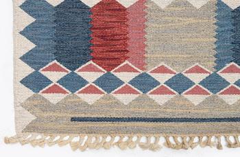 Anna-Greta Sjöqvist, a carpet, tapestry weave, c. 401 x 245 cm, signed AGS.