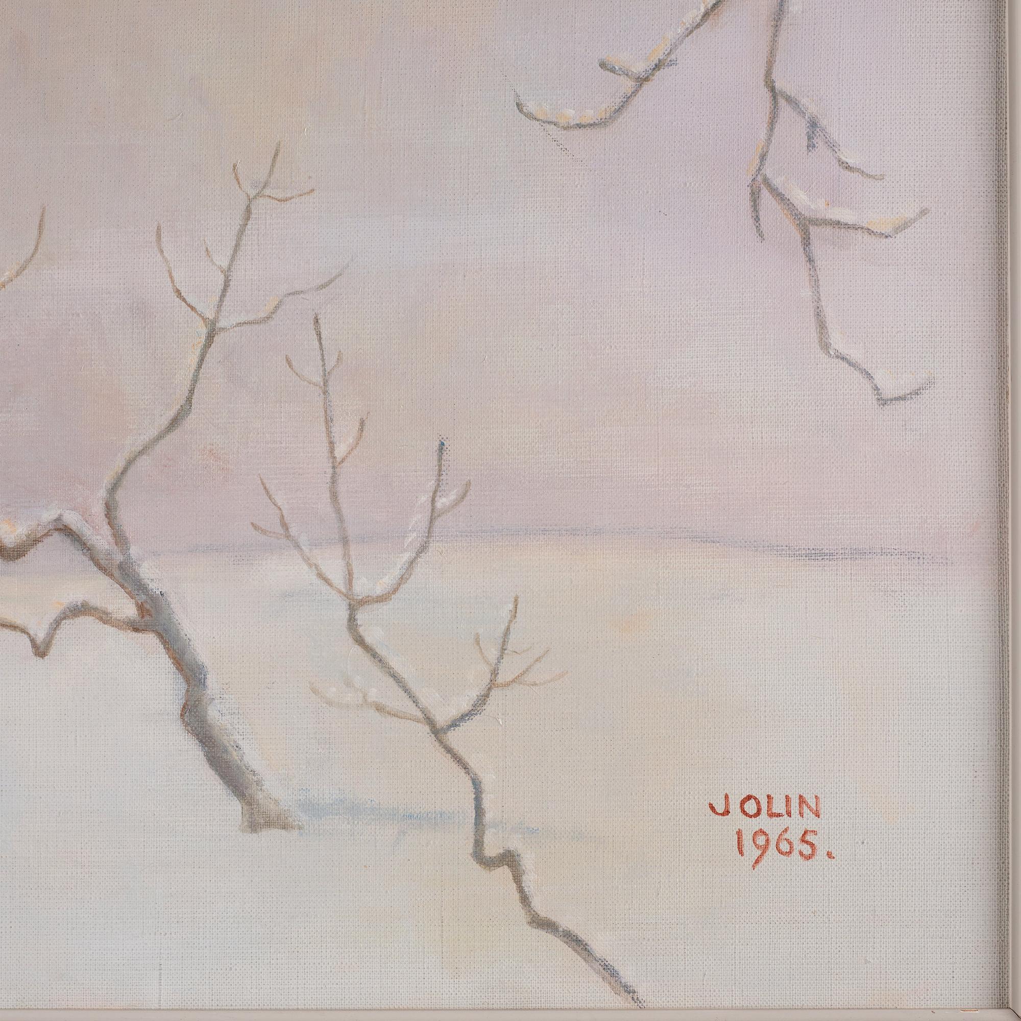 Einar Jolin, Winter in Stockholm.