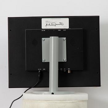 Julian Opie, "Crow walking", 2018.