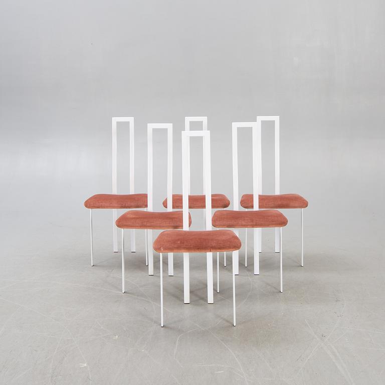 Chairs, 6 pcs, Cattelan Italia, 1980s.