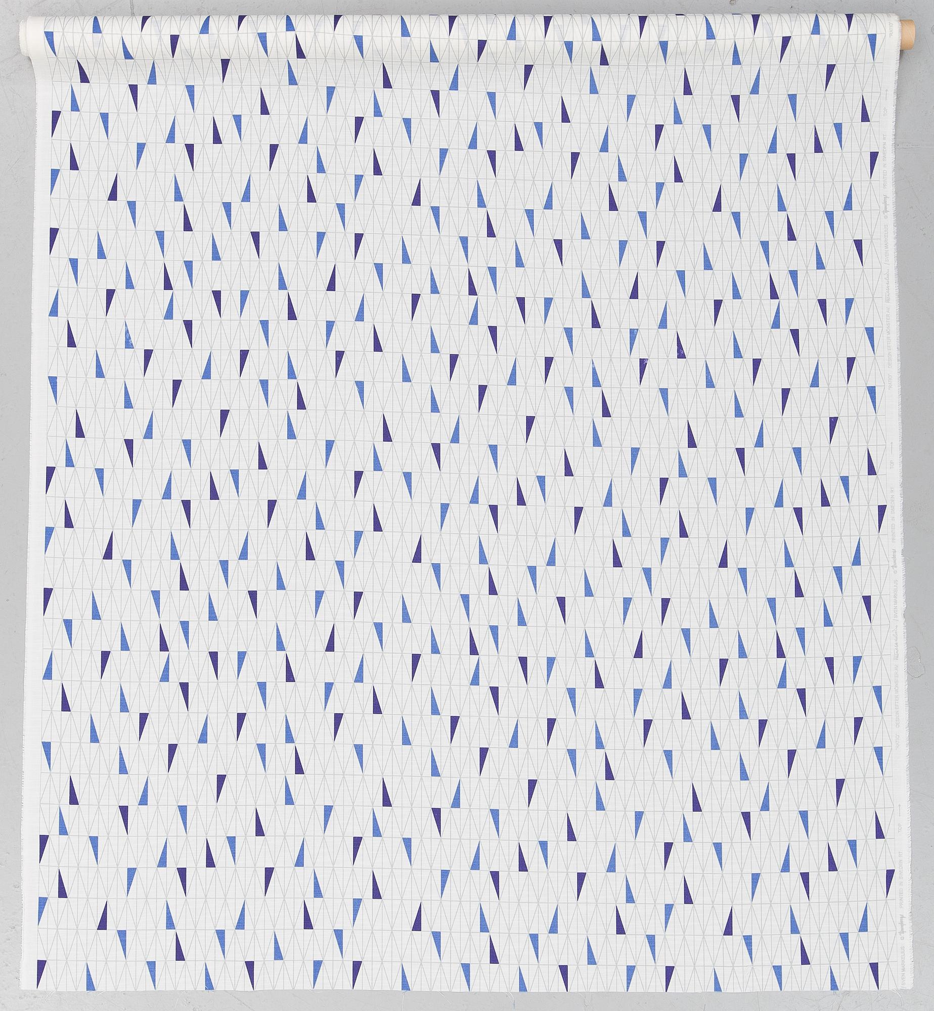 SVEN MARKELIUS, tyg, "Ratio", 7 meter.