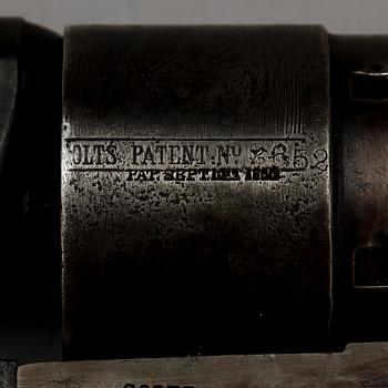 SLAGLÅSREVOLVER, Colt army m/1860.
