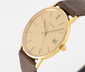 Eterna, wristwatch, 33.5 mm.