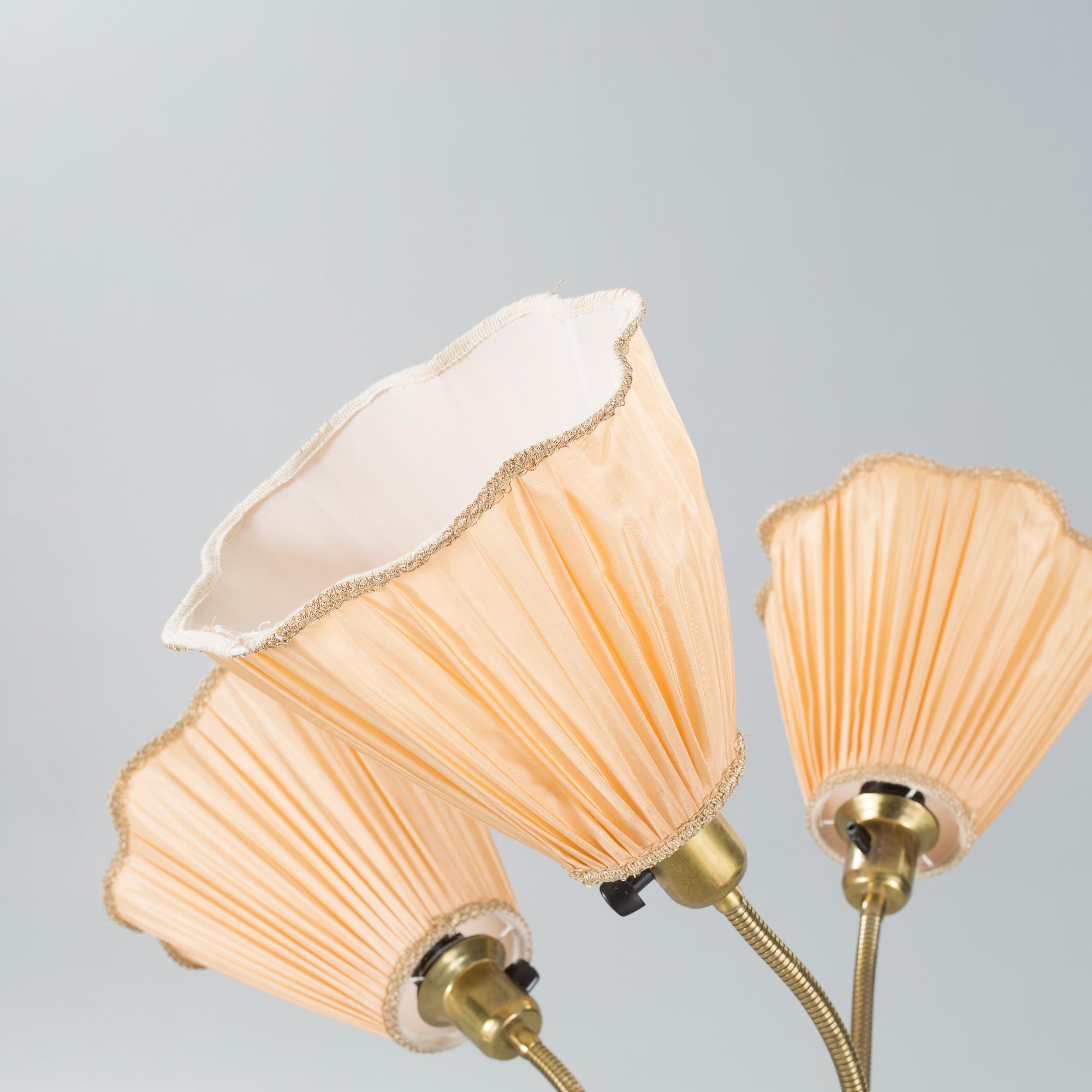 GOLVLAMPA, trearmad, 1950/60-tal.