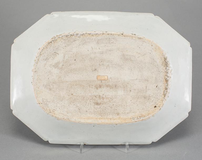 STEKFAT, porslin, Kina, 1700-tal.
