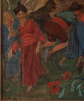 Ivar Arosenius, 'Bacchi sjö' (The Sea of Bacchus).