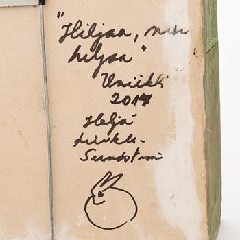 HELJÄ LIUKKO-SUNDSTRÖM, unik lampett, signerad Heljä Liukko-Sundström 2014.