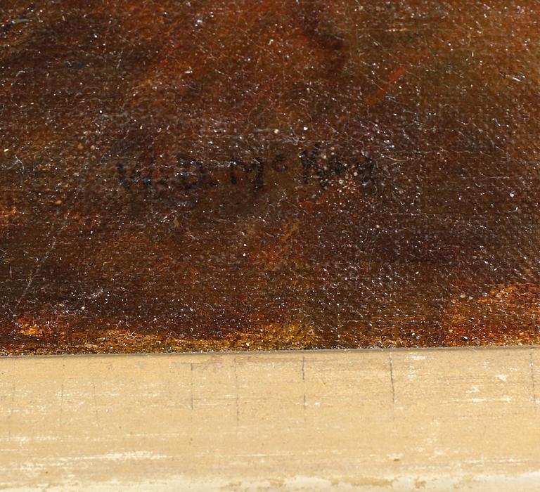 WILLIAM DARLING MCKAY, olja på duk, signerad.