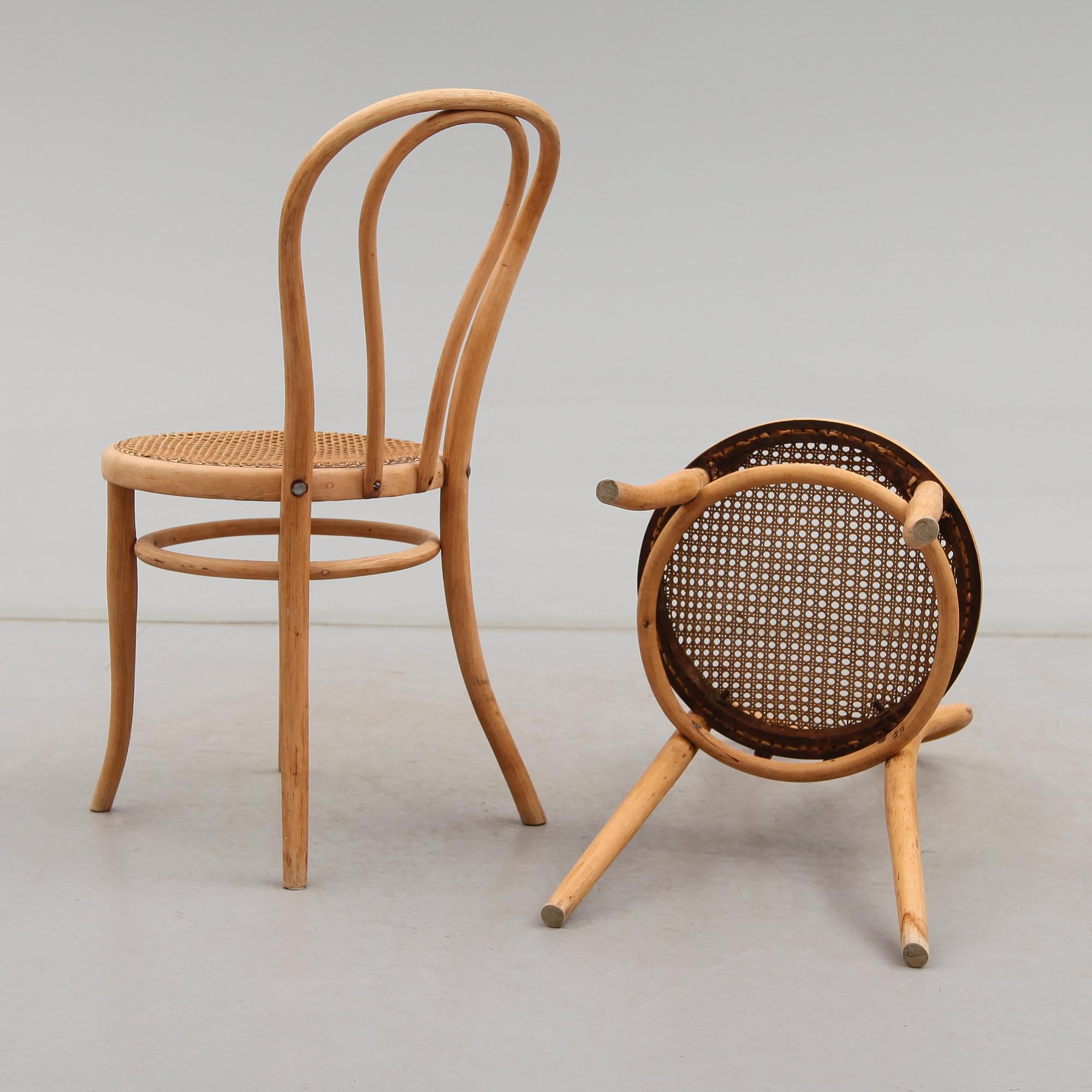 STOLAR, 1 par, Thonet, 1900-talets början.