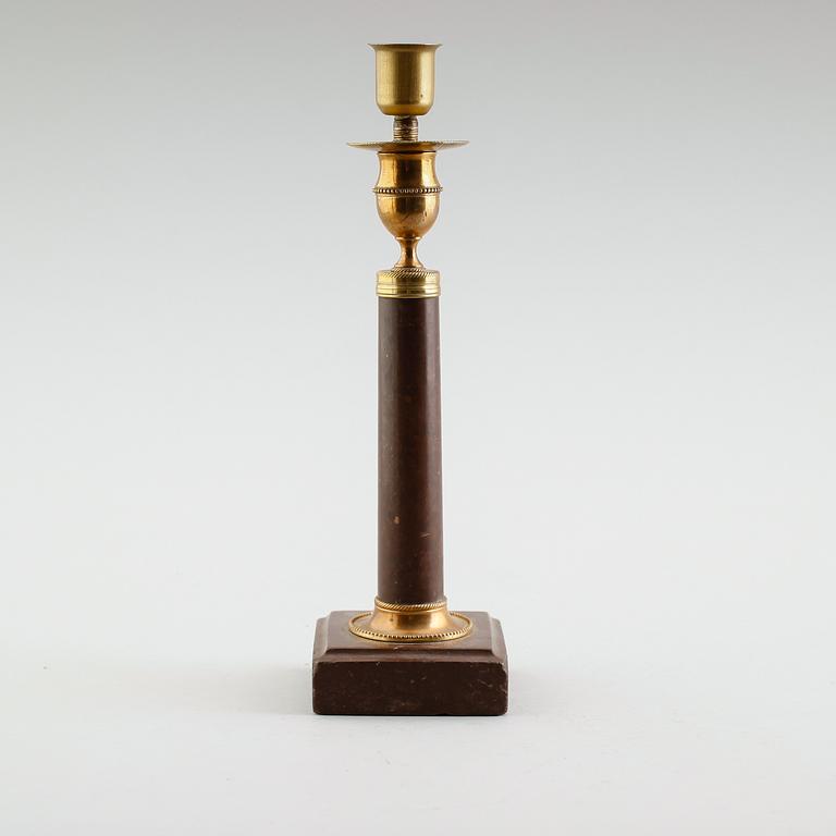 LJUSSTAKE, gustaviansk, 1700-/1800-tal.