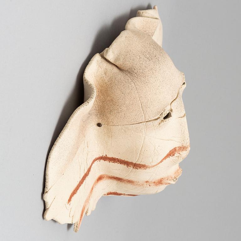 NILS GUNNAR ZANDER, a stoneware wall sculpture, unsigned.