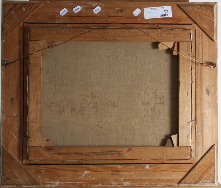 SCHÖNBRUNNER II, IGNAZ. Olja på duk, sign o dat 1936.