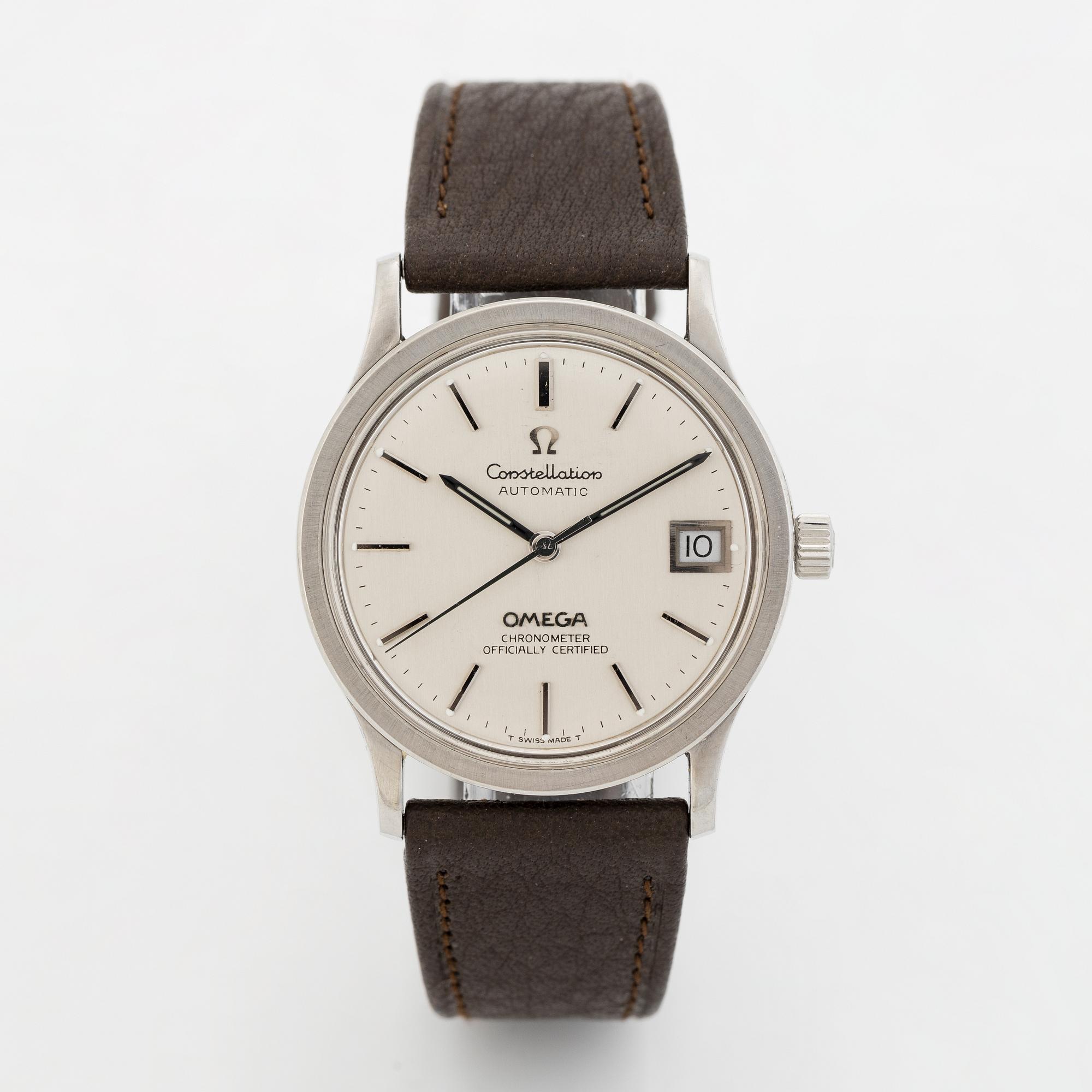 Omega, Constellation, Chronometer, wristwatch, 33,5 mm.
