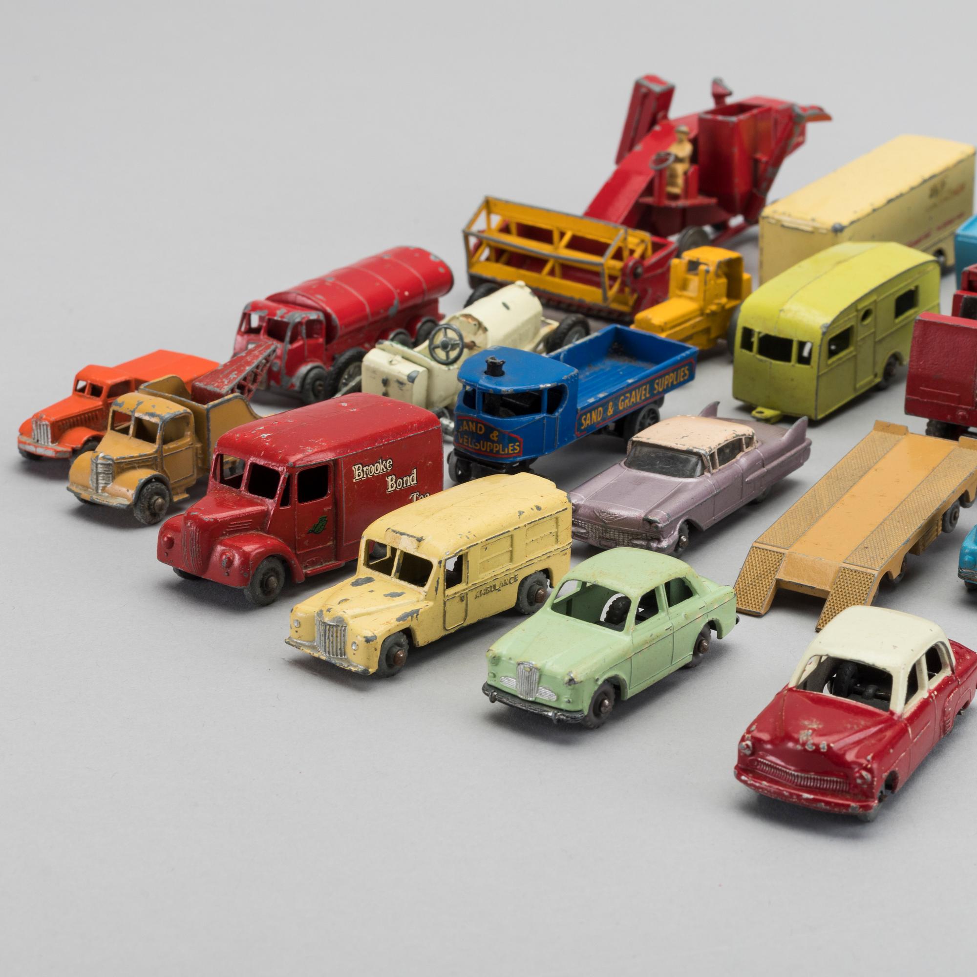 LESNEY MATCHBOX SERIES, 27 st, 1900-talets andra hälft.
