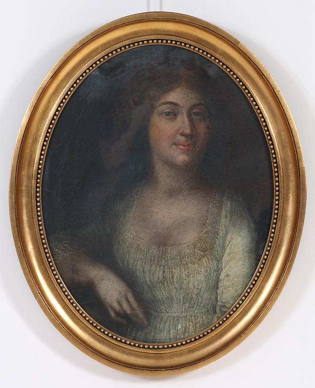 OKÄND KONSTNÄR, olja på duk, 1700-tal.