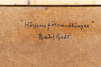 Bertil Gadö, olja på pannå signerad.